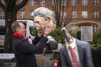 DEU Germany Germany Berlin Siemens employees and their suppliers demonstrate for wage increases and