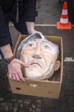 DEU Germany Germany Berlin Siemens employees and their suppliers demonstrate for wage increases and