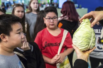 DEU Germany Germany Berlin Scene of the Green Weeks, the annual trade fair on food, agriculture and