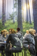 DEU Germany Germany Berlin Scene of the Green Weeks, the annual trade fair on food, agriculture and