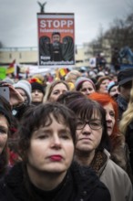 DEU Germany Germany Berlin Demonstration ' March of Women, which was organised by AFD member,