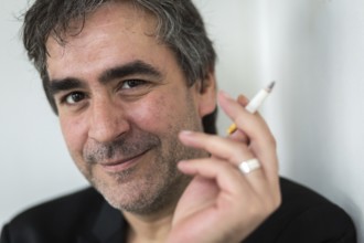 DEU Germany Germany Berlin Journalist Deniz Yuecel visits the Taz after his release from prison