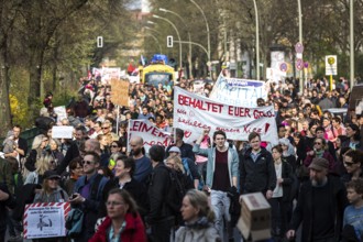 DEU Germany Germany Berlin More than 13, 000 people demonstrated in Berlin city centre on Saturday