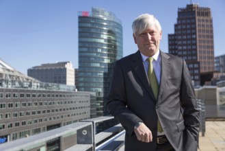 DEU Germany Germany Berlin The CEO of RWE Rolf Martin Schmitz during a visit to Focus magazine at