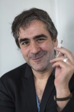 DEU Germany Germany Berlin Journalist Deniz Yuecel visits the Taz after his release from prison