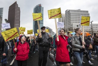 DEU Germany Germany Berlin More than 13, 000 people demonstrated in Berlin city centre on Saturday