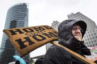 DEU Germany Germany Berlin More than 13, 000 people demonstrated in Berlin city centre on Saturday