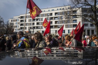 DEU Germany Germany Berlin More than 13, 000 people demonstrated in Berlin city centre on Saturday