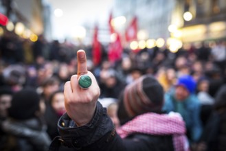 DEU Germany Germany Berlin Demonstration ' March of Women, which was organised by AFD member, the