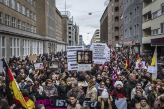 DEU Germany Germany Berlin Demonstration ' March of Women, which was organised by AFD member,