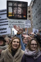 DEU Germany Germany Berlin Demonstration ' March of Women, which was organised by AFD member, the