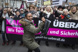 DEU Germany Germany Berlin Demonstration ' March of Women, which was organised by AFD member, the