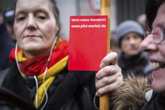 DEU Germany Germany Berlin Demonstration ' March of Women, which was organised by AFD member,