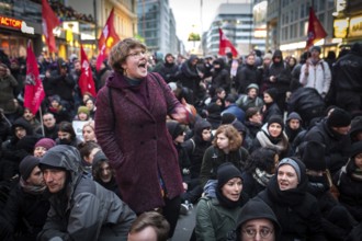 DEU Germany Germany Berlin Demonstration ' March of Women, which was organised by AFD member, the