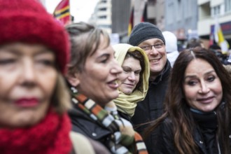 DEU Germany Germany Berlin Demonstration ' March of Women, which was organised by AFD member, the