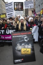DEU Germany Germany Berlin Demonstration ' March of Women, which was organised by AFD member,