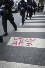 DEU Germany Germany Berlin Demonstration ' March of Women, which was organised by AFD member, the