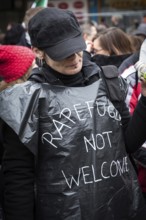 DEU Germany Germany Berlin Demonstration ' March of Women, which was organised by AFD member,