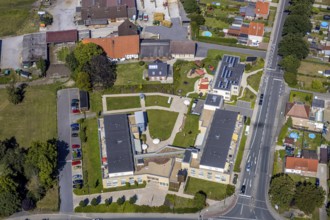 Aerial photo, Seniorenzentrum St. Josef, Katholische KiTa St. Josef, Hamm, Ruhr area, North