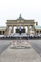 DEU Germany Germany Berlin The 2018 World Cup fan mile in front of the Brandenburg Tor tor