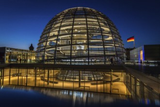 DEU Germany Germany Berlin The dome of the Reichstag designed by Norman Forster