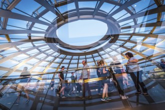 DEU Germany Germany Berlin The dome of the Reichstag designed by Norman Forster