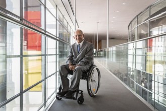 DEU Germany Germany Berlin The President of the Bundestag Wolfgang Schäuble, CDU, in the Reichstag