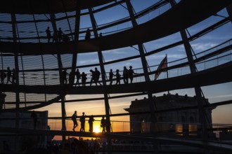 DEU Germany Germany Berlin The dome of the Reichstag designed by Norman Forster