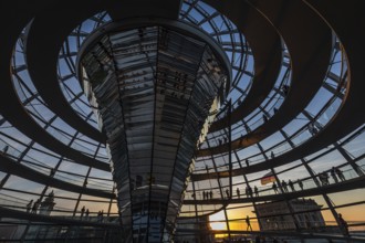 DEU Germany Germany Berlin The dome of the Reichstag designed by Norman Forster
