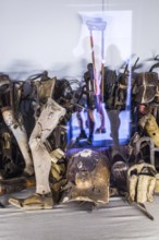POL Poland Poland Auschwitz Prostheses and walking aids from inmates at the memorial site of the