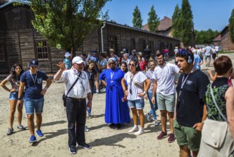 POL Poland Poland Auschwitz Guided tour of the memorial site of the former Auschwitz concentration