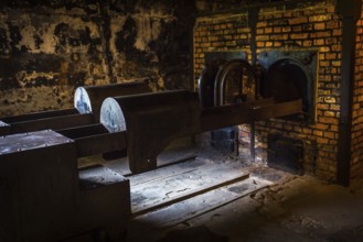 POL Poland Poland Auschwitz ovens in the memorial site of the former Auschwitz concentration camp