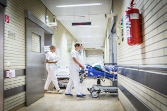 DEU Germany Germany Berlin Scenes in the emergency room of Gertrauden Hospital