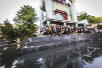 DEN Denmark Copenhagen The Tivoli theme park in the city centre