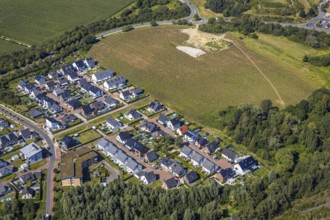 Aerial view, new development area Heinrich-Wätermann-Straße - Am Wevelshof - Homann-Weg, Op der