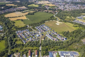 Aerial view, new development area Heinrich-Wätermann-Straße - Am Wevelshof - Homann-Weg, Op der