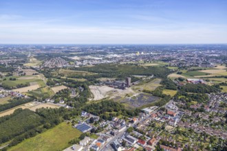 Aerial view, Former Ost colliery, Old Heinrich-Robert colliery, Hammerhead tower, former colliery,