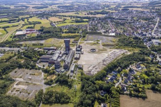 Aerial view, Former Ost colliery, Old Heinrich-Robert colliery, Hammerhead tower, former colliery,