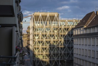 DEU Germany Germany Berlin Exterior view of the new building of the daily newspaper, the taz, on