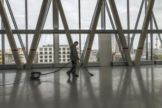 DEU Germany Germany Berlin Interior views of the new building of the daily newspaper die Taz in