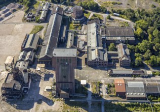 Aerial view, Heinrich-Robert colliery, creative centre, former Verbundbergwerk Ost, coal mining,