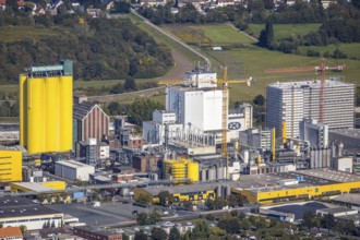 Aerial view, Brökelmann Ölmühle GmbH, Jäckering Ölmühle, industrial plants Speicherstraße,
