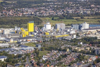 Aerial view, Brökelmann Ölmühle GmbH, Jäckering Ölmühle, industrial plants Speicherstraße,