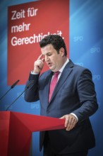 DEU Germany Germany Berlin The new General Secretary of the SPD, Hubertus Heil, during a press