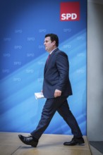 DEU Germany Germany Berlin The new General Secretary of the SPD, Hubertus Heil, during a press