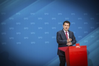 DEU Germany Germany Berlin The new General Secretary of the SPD, Hubertus Heil, during a press
