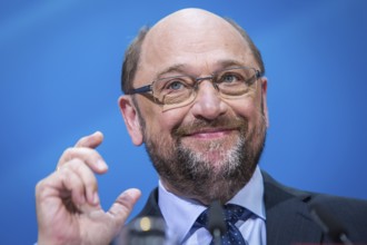 DEU Germany Germany Berlin SPD leader and candidate for chancellor Martin Schulz during a press
