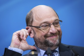 DEU Germany Germany Berlin SPD leader and candidate for chancellor Martin Schulz during a press