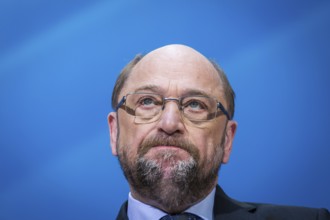 DEU Germany Germany Berlin SPD leader and candidate for chancellor Martin Schulz during a press