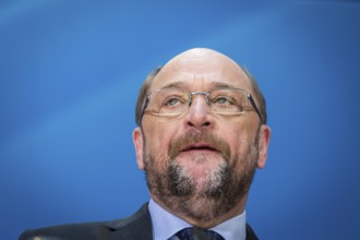 DEU Germany Germany Berlin SPD leader and candidate for chancellor Martin Schulz during a press